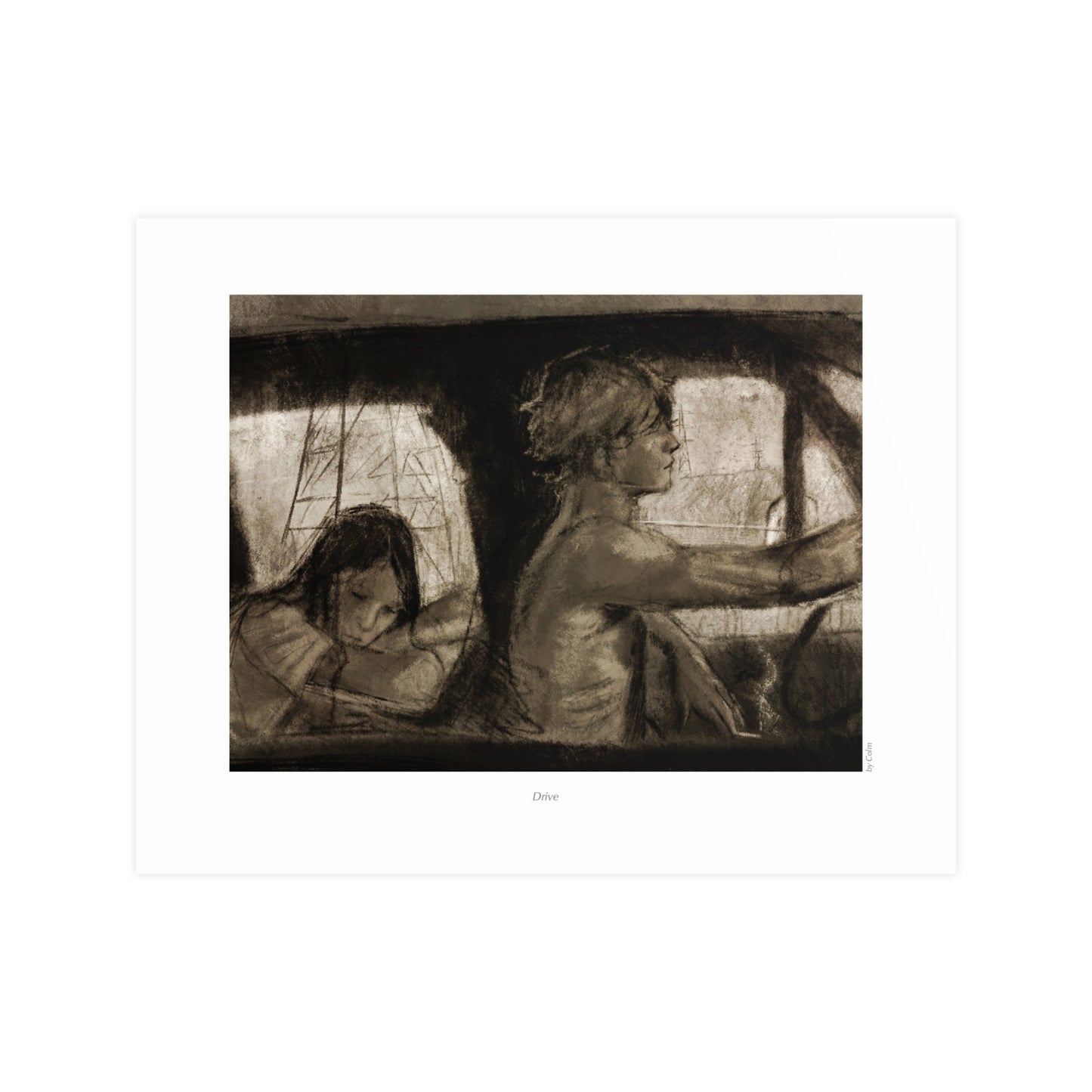 'Drive' Original Art Poster (EU, UK)