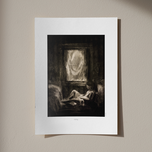 'Hiding' Original Art Poster (EU, UK)