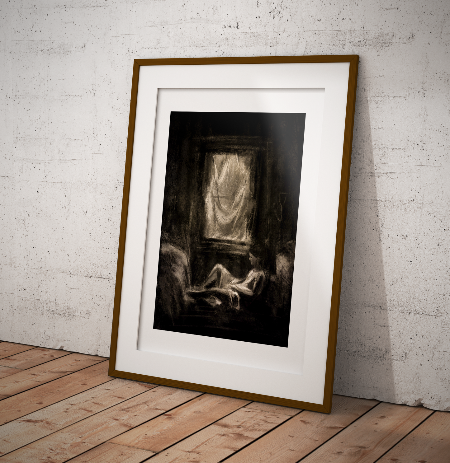'Hiding' Original Art Poster (EU, UK)
