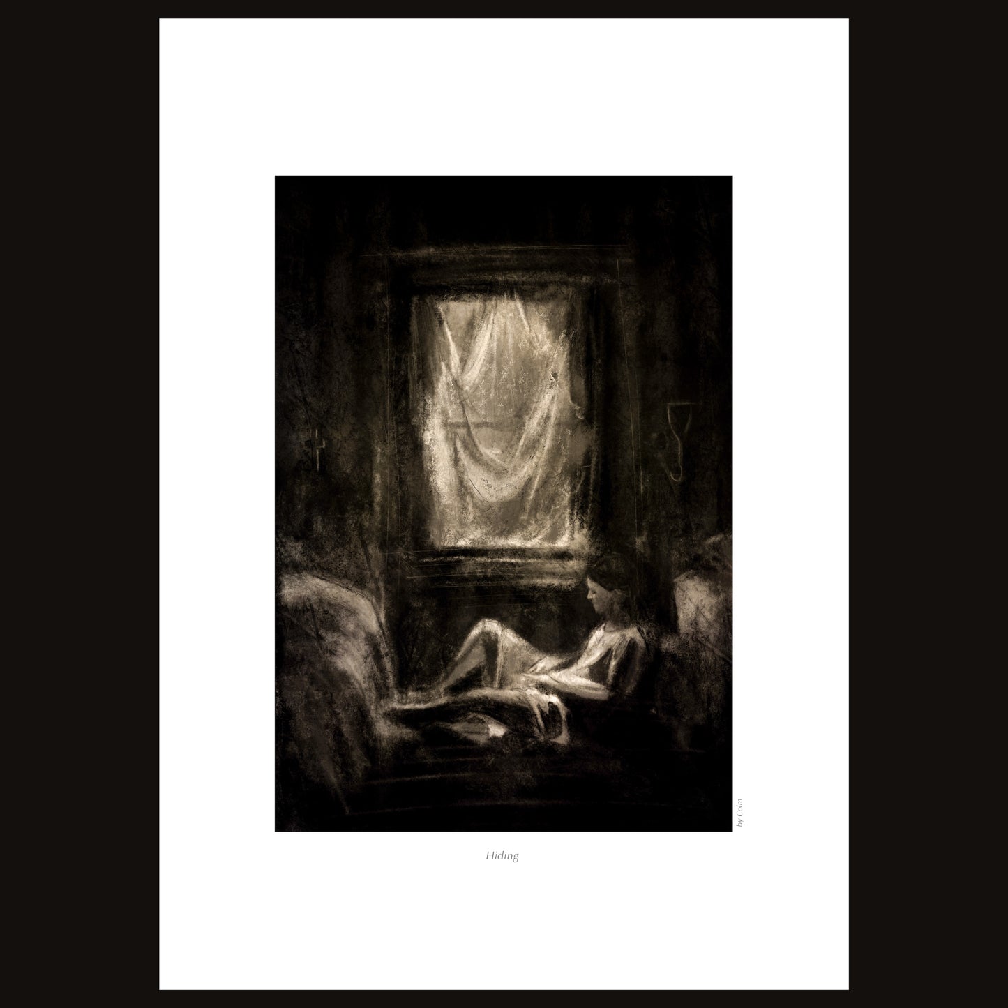 'Hiding' Original Art Poster (EU, UK)