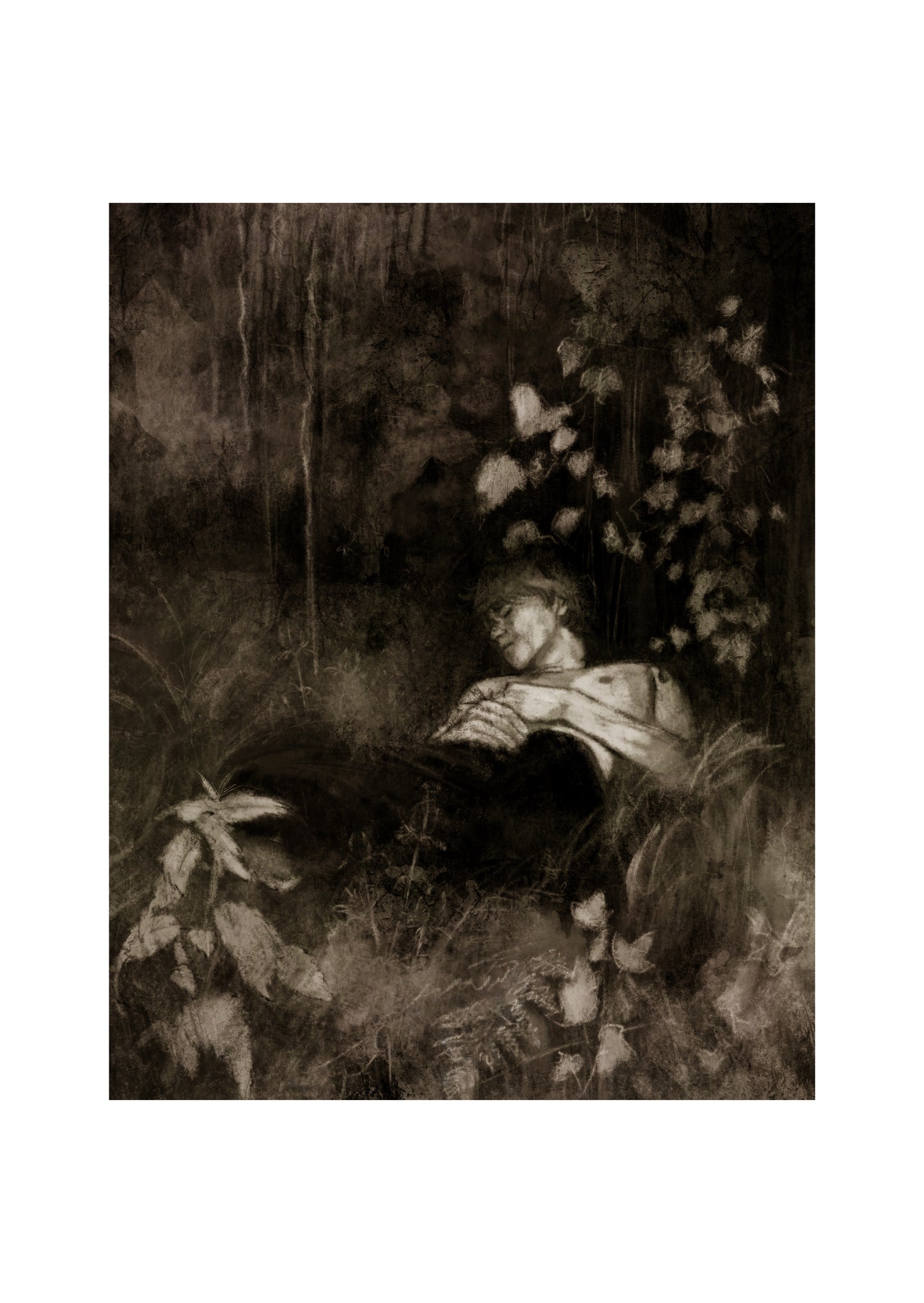 'Resting' - Limited Edition, Signed Giclée Print