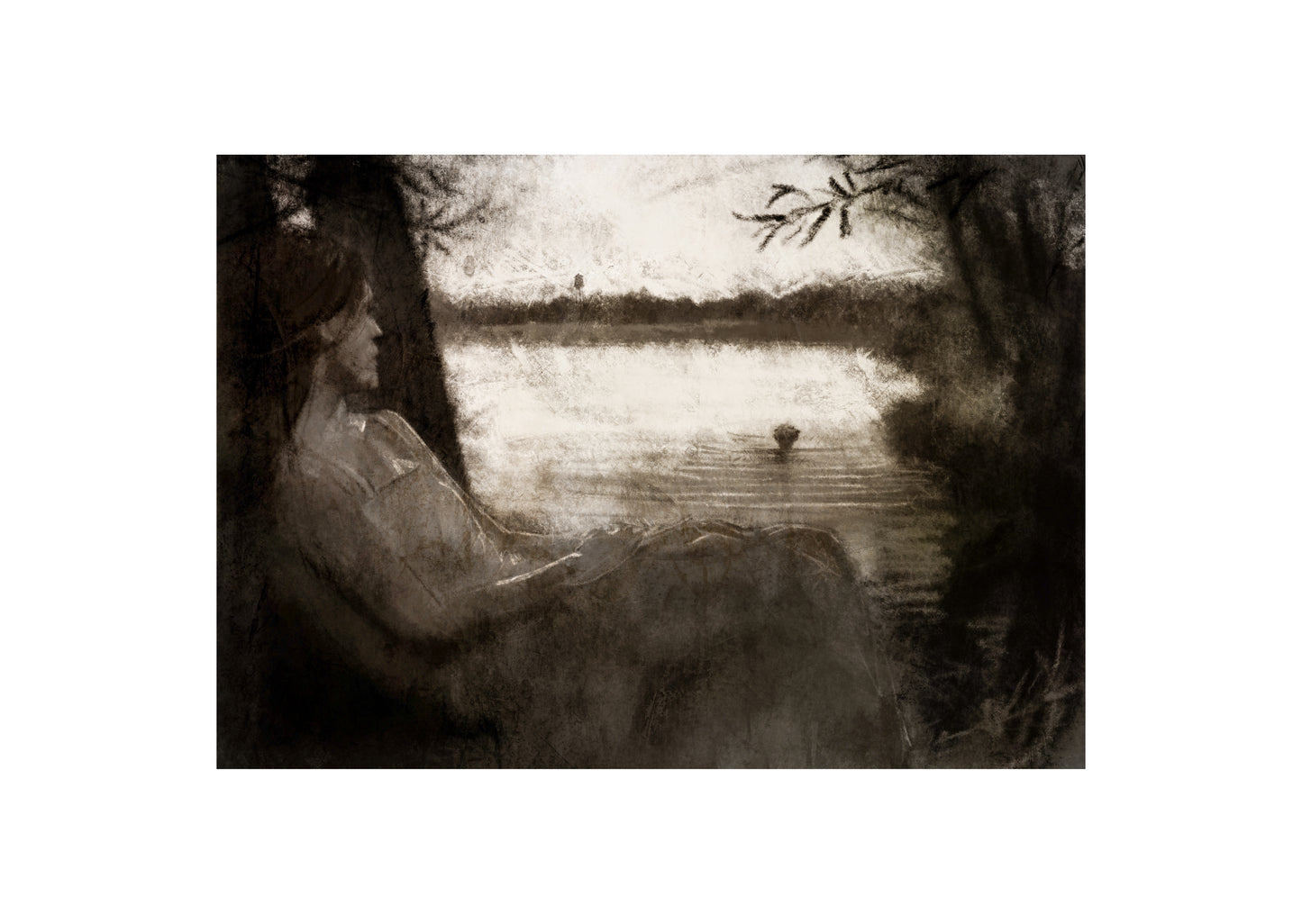 'The Lake' - Limited Edition, Signed Giclée Print