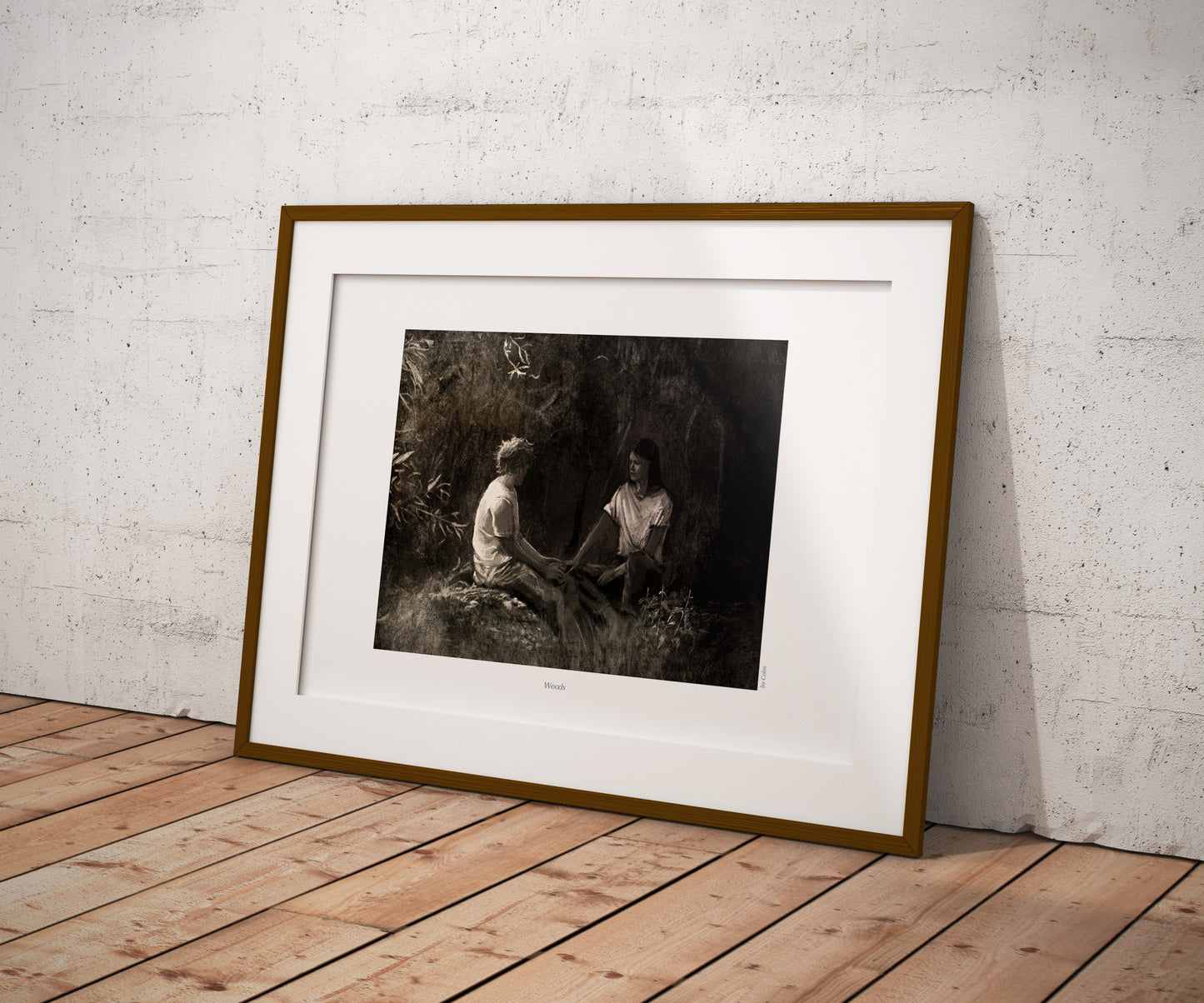 'Woods' Original Art Poster (EU, UK)