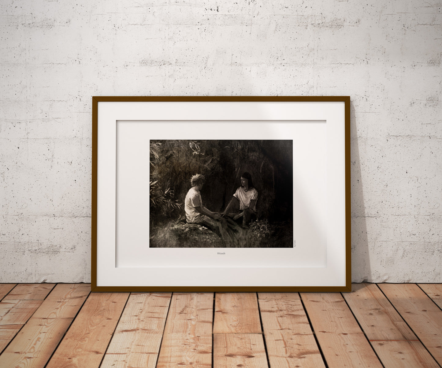 'Woods' Original Art Poster (EU, UK)