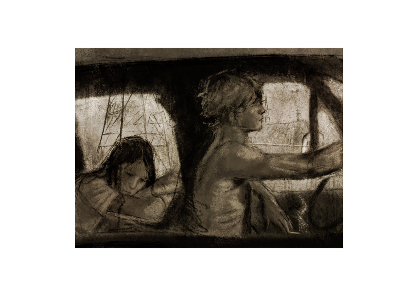 'Drive' - Limited Edition, Signed Giclée Print