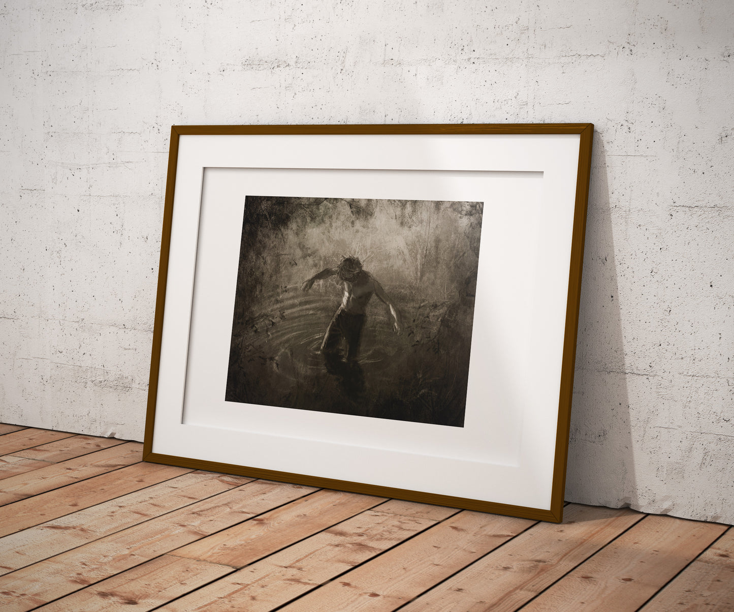 'Wading' - Limited Edition, Signed Giclée Print