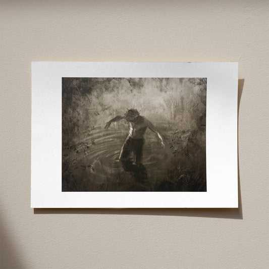 'Wading' - Limited Edition, Signed Giclée Print
