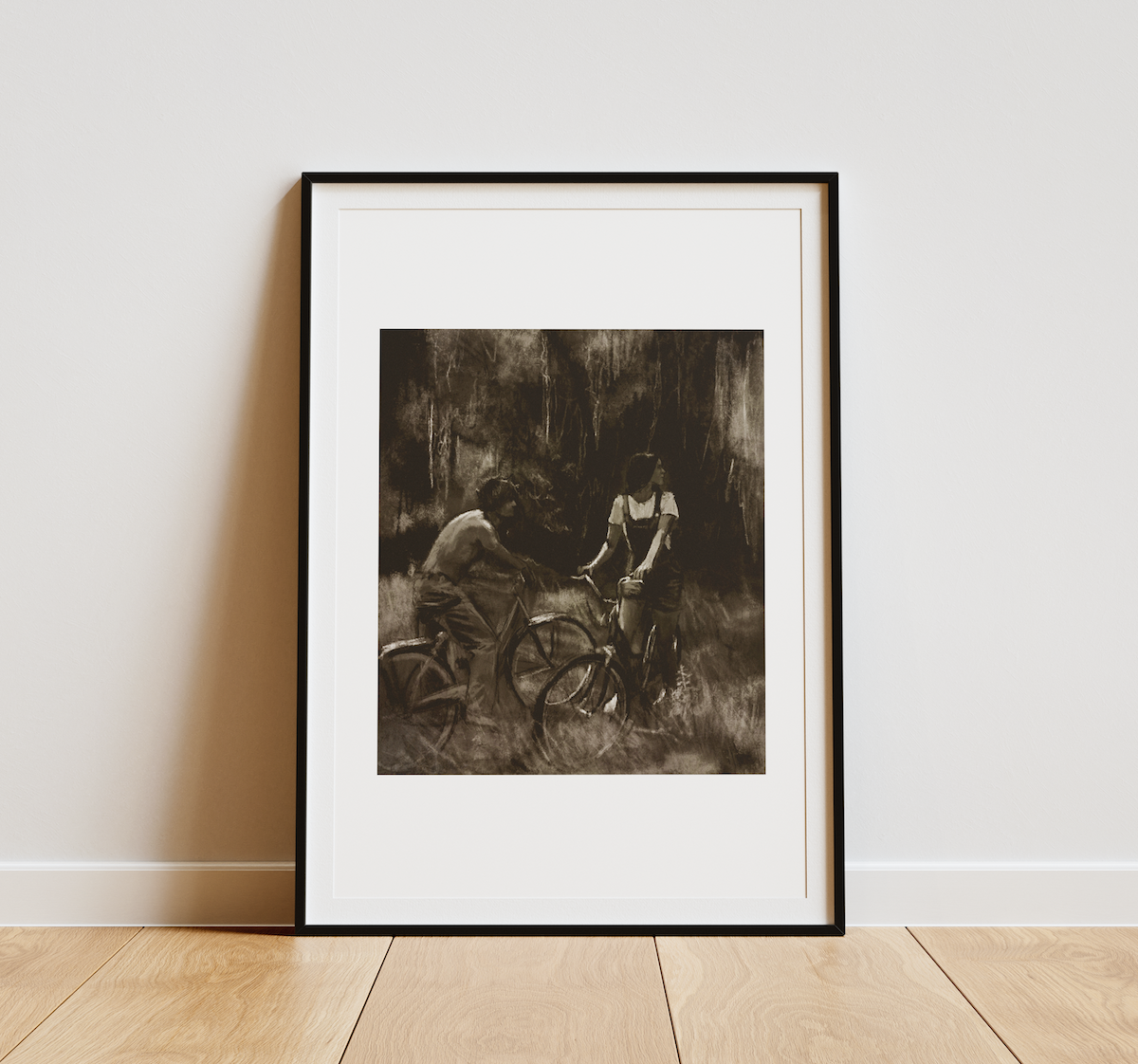 'Bicycles' - Limited Edition, Signed Giclée Print