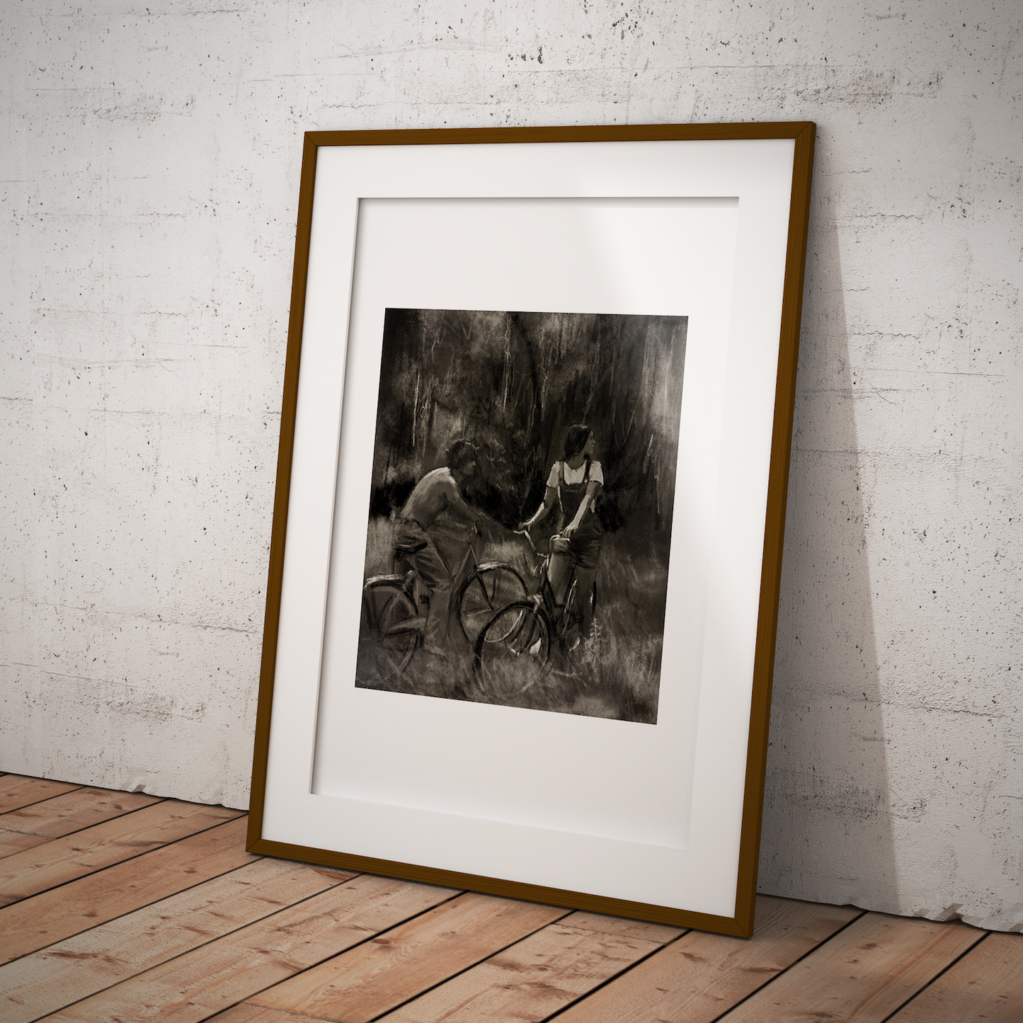 'Bicycles' - Limited Edition, Signed Giclée Print