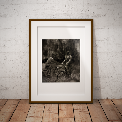 'Bicycles' - Limited Edition, Signed Giclée Print