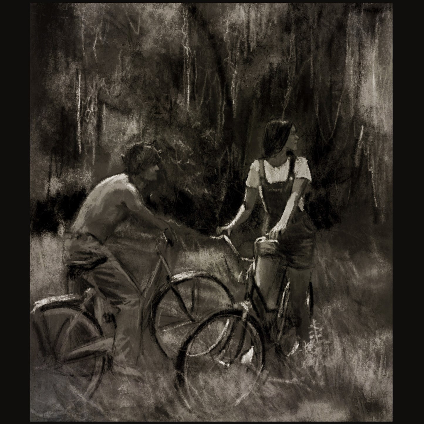 'Bicycles' - Limited Edition, Signed Giclée Print