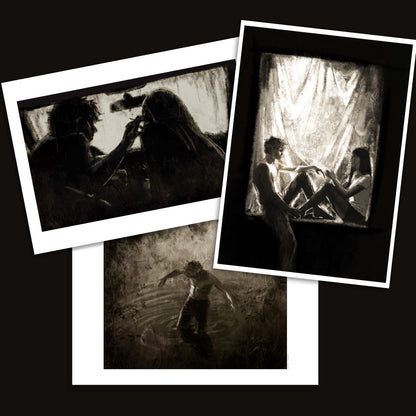 POSTER BUNDLE 2, Window II, Wading, Drive II