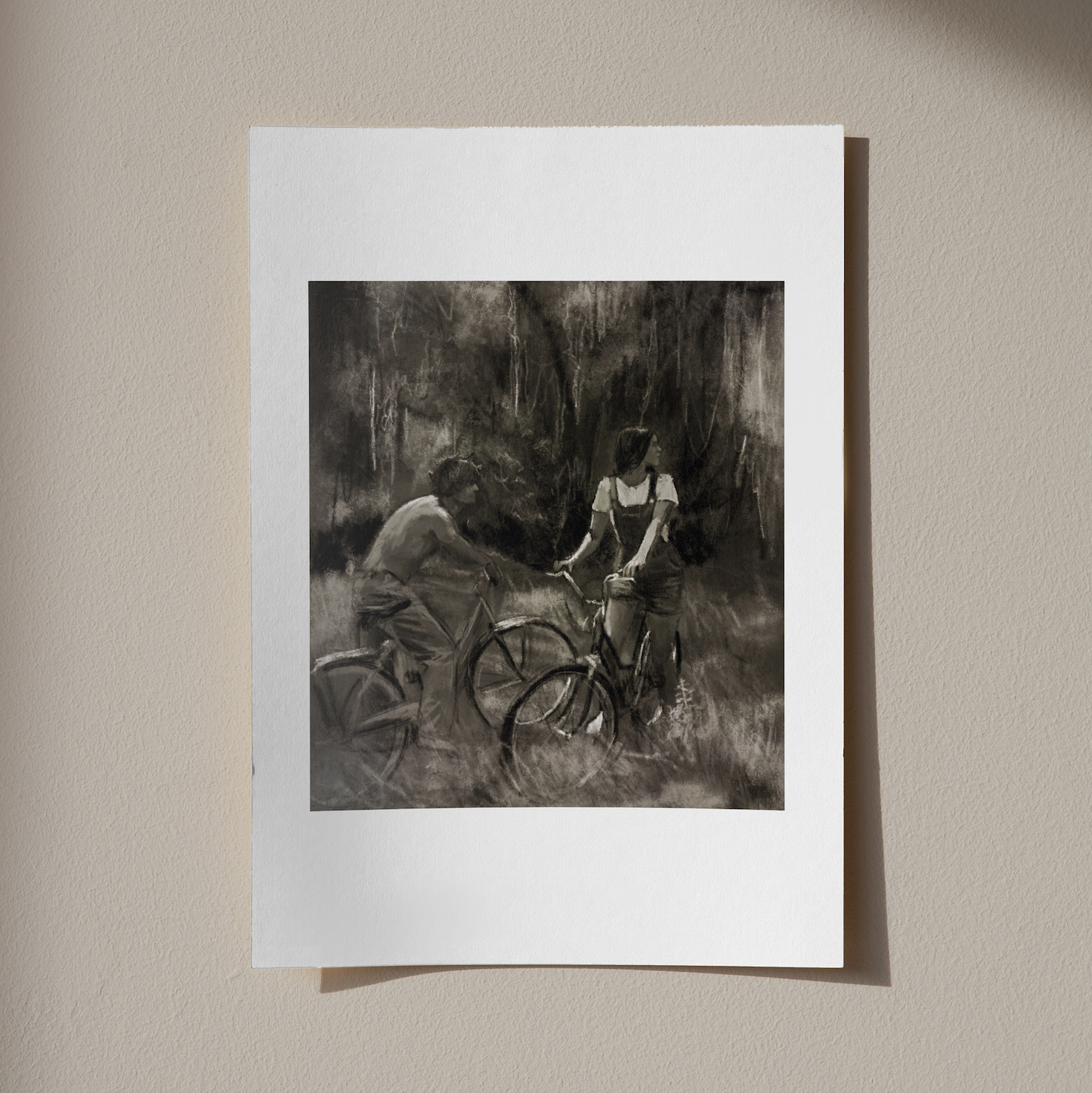 'Bicycles' - Limited Edition, Signed Giclée Print
