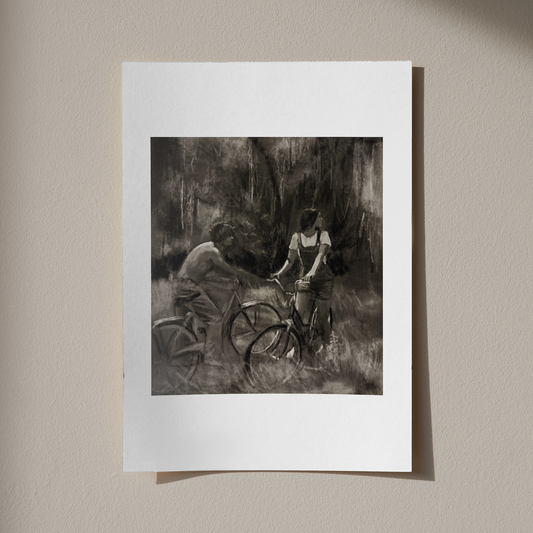'Bicycles' - Limited Edition, Signed Giclée Print